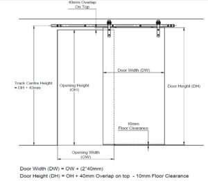 Line Drawing Outland Door