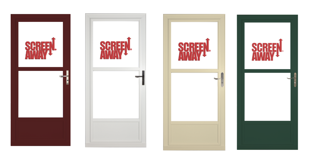 Top Of The Trades Colored Storm Doors