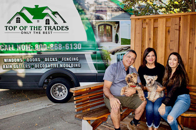 top of the trades family