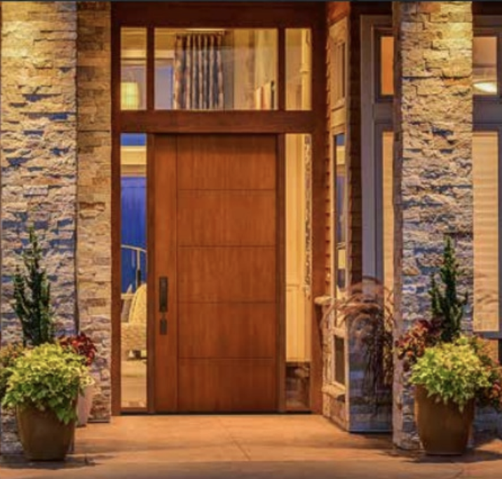 Mahogany Entry Door