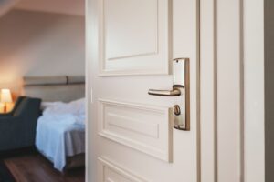 reduce noise with better interior doors